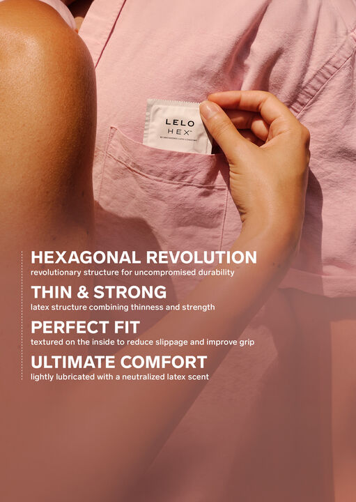 LELO Hex Condoms Original - 3 Pack image number 2.0