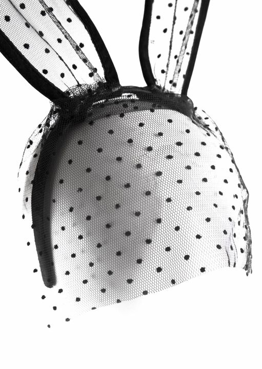 Lace Bunny Headband image number 2.0