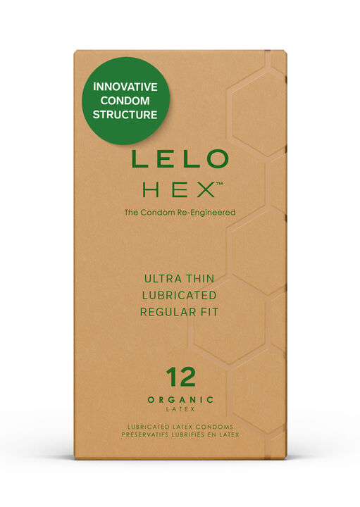  LELO Hex Condoms Organic - 12 Pack image number 0.0