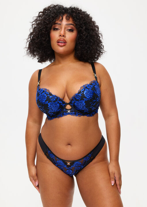 Endless Attraction Padded Plunge Bra image number 7.0