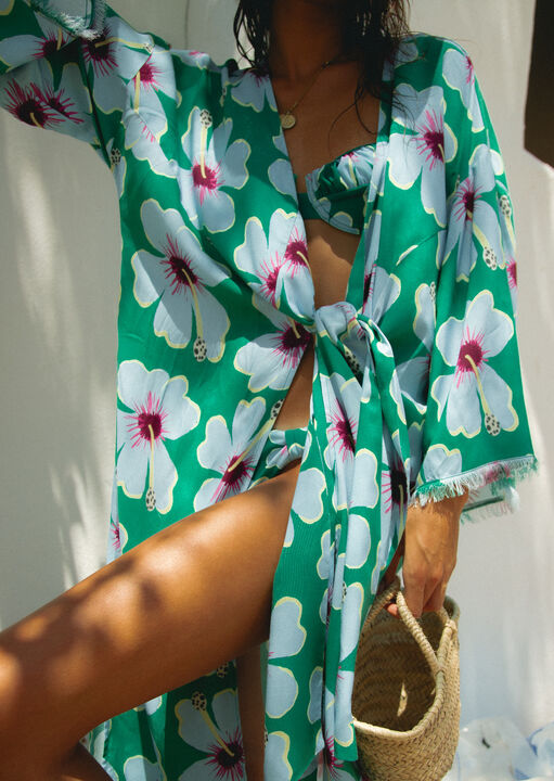 Blue Belle Kimono  image number 1.0
