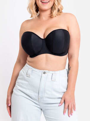 Luxe Strapless Bra - Black