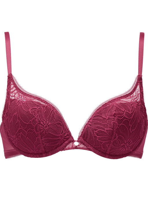 Knickerbox Alice Lace Padded Plunge Bra image number 4.0