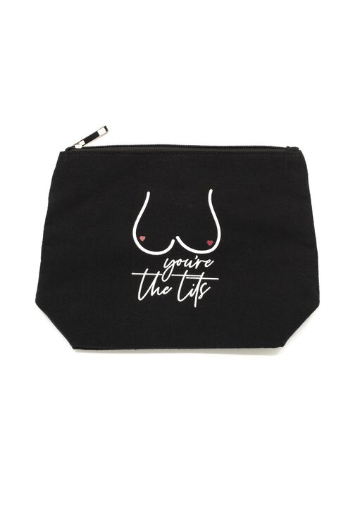 You're The Tits Cosmetics Bag image number 0.0
