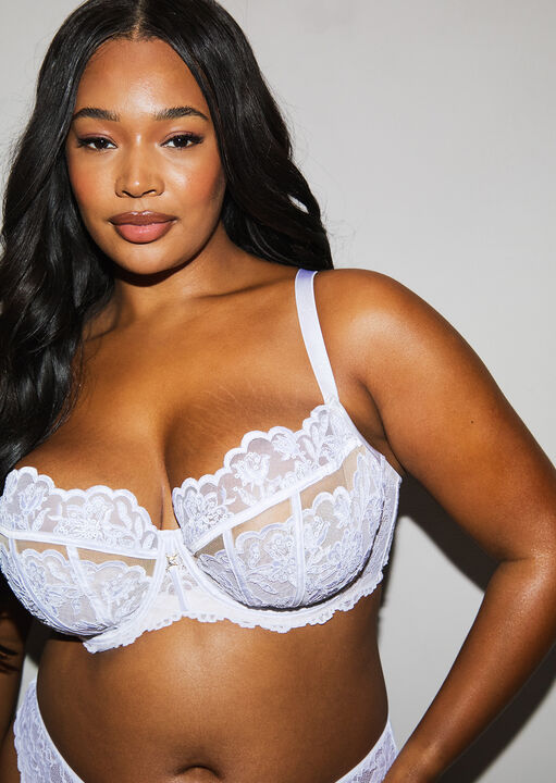 The Icon Fuller Bust Non Padded Balcony Bra image number 3.0
