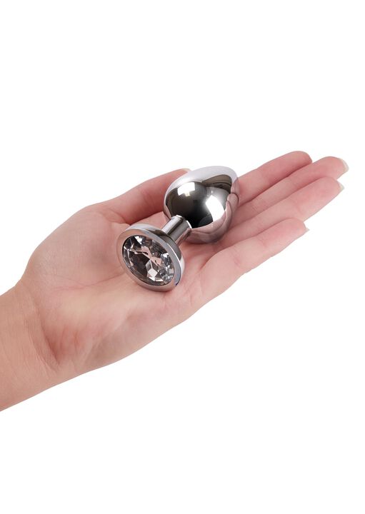 Round Metal Weighted Butt Plug image number 1.0