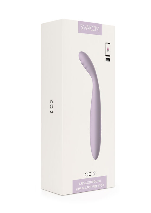 Svakom Cici 2 Interactive Heated Slim G-Spot Vibrator image number 12.0