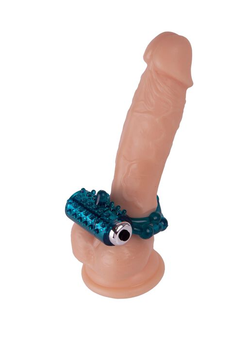 Textured Vibrating Cock and Ball Ring image number 5.0