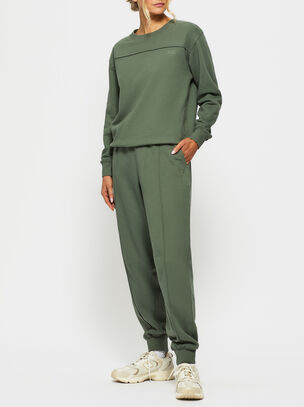 Jessica Sweat Jumper - Dark Green