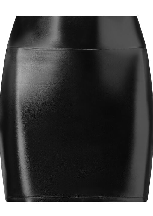 Zuri PU Short Pencil Skirt image number 5.0