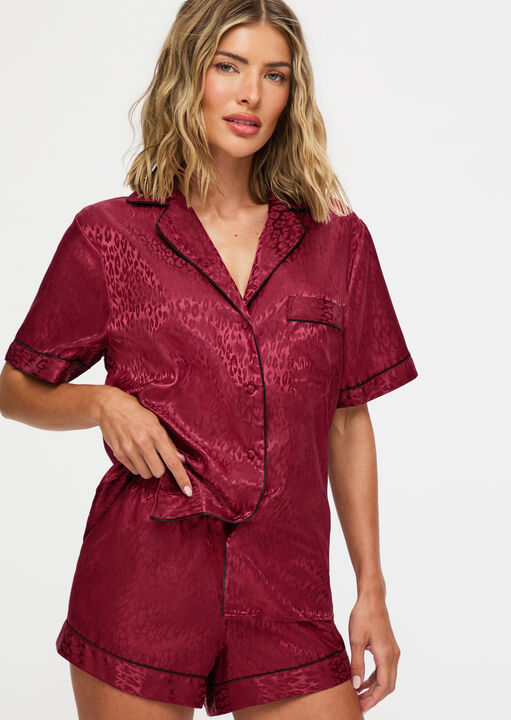 Signature Satin PJ Set image number 7.0