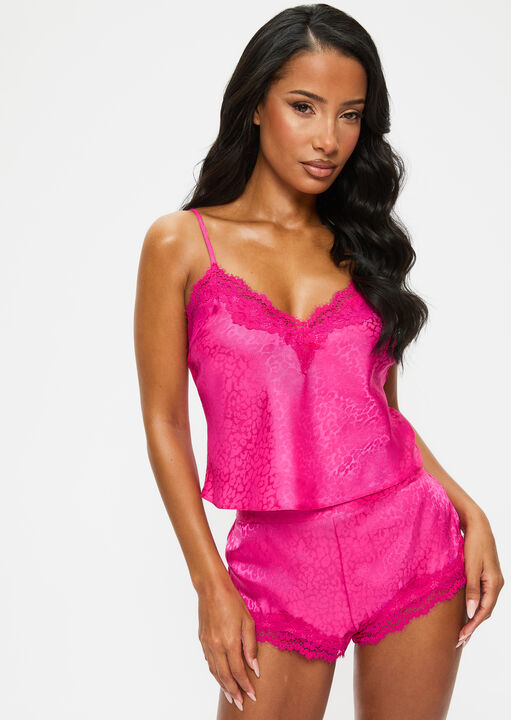 Signature Satin Cami Set image number 0.0