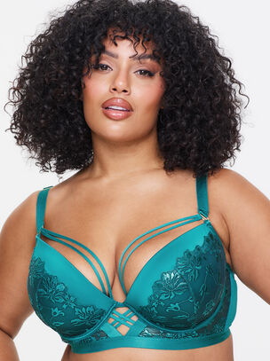 Mirage Fuller Bust Padded Plunge Bra