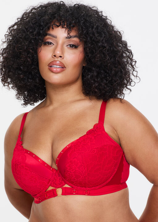 Undisputed Padded Plunge Bra image number 1.0