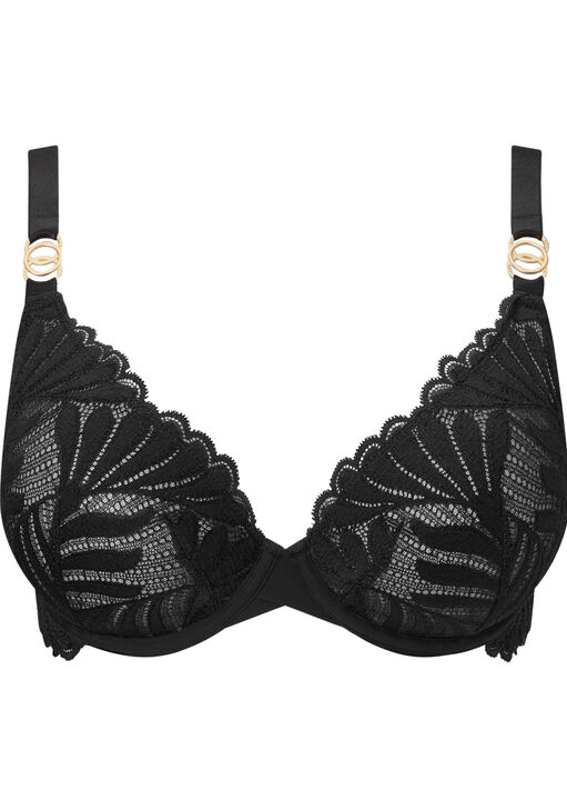 Knickerbox Olivia Lace Non Padded Plunge Bra image number 4.0