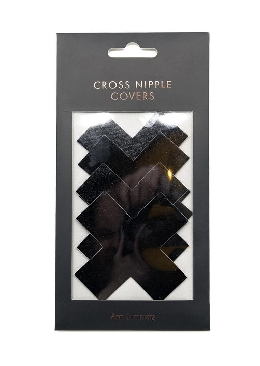 Cross Nipple Covers 2 Pack image number 1.0