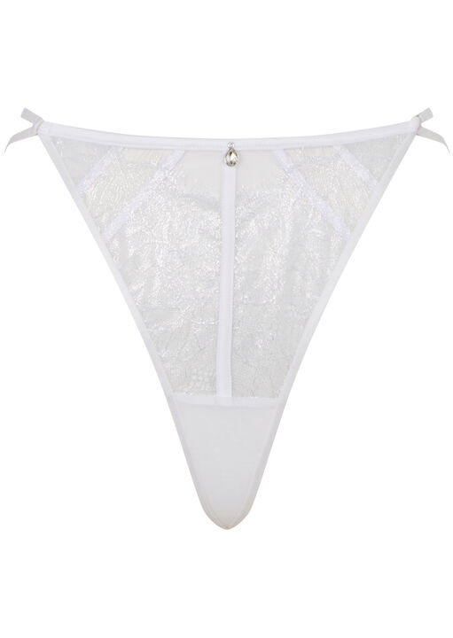 The Duchess Desire Thong White image number 2.0
