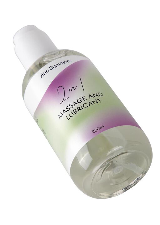 2 in 1 Massage & Lubricant 250ml image number 1.0