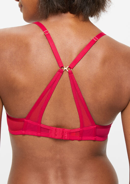 Zadie Non Pad Balcony Bra image number 6.0