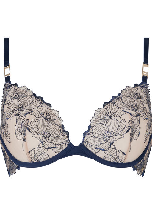 Jasmine Non Padded Plunge Bra image number 4.0