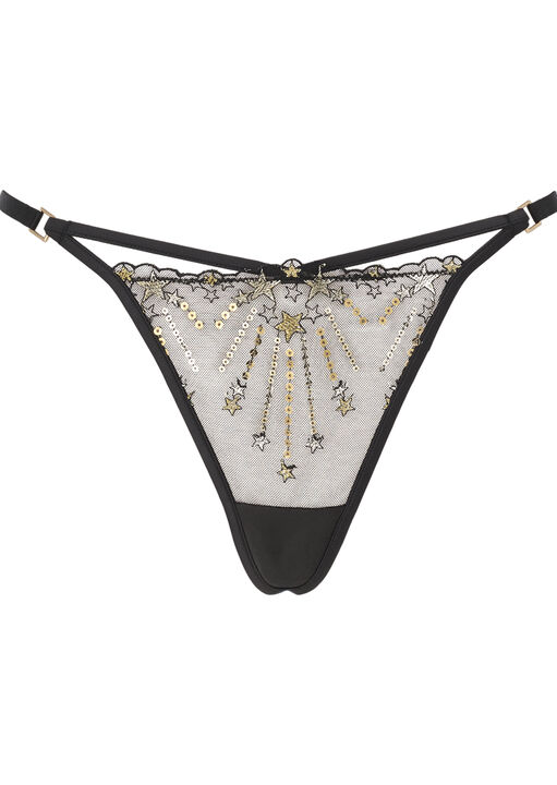 Steal The Spotlight Embroidered G-String image number 4.0