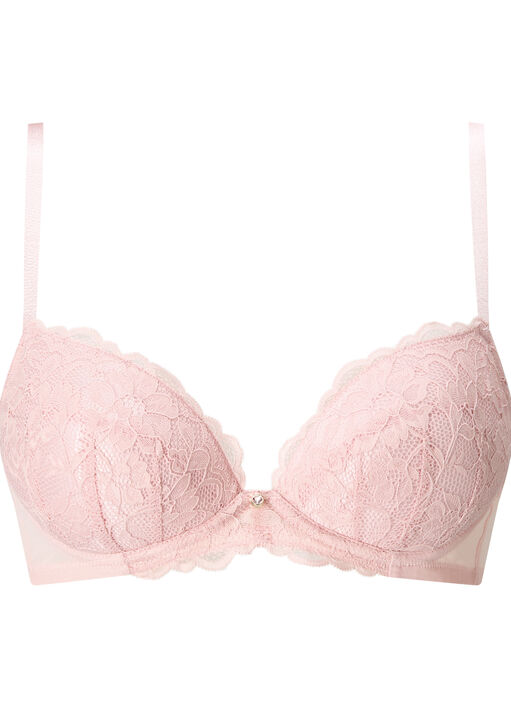 Sexy Lace Padded Plunge Bra image number 5.0