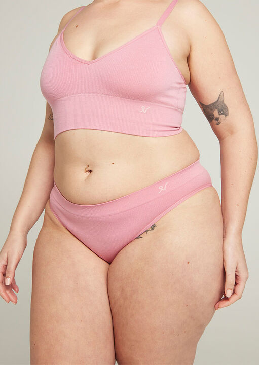 The Tencel Seamless High Leg Brief image number 0.0