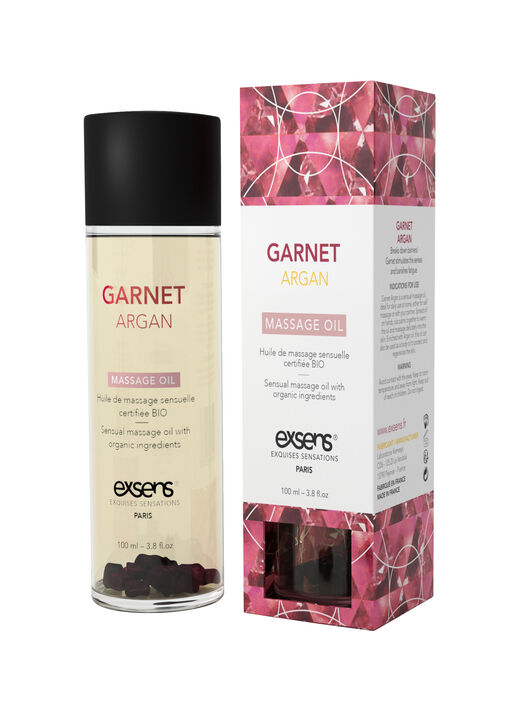 Exsens Garnet Argan Massage Oil image number 0.0