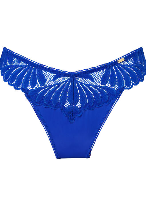 Knickerbox Olivia Lace High Leg Brazilian Knickers image number 4.0