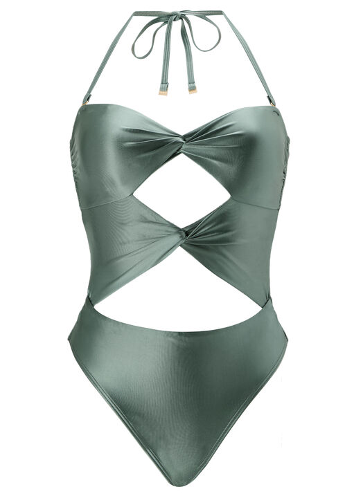 Swim Solid Collections Swimsuit image number 8.0