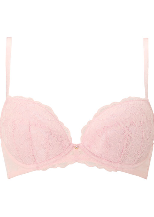 Sexy Lace Padded Plunge Bra image number 5.0