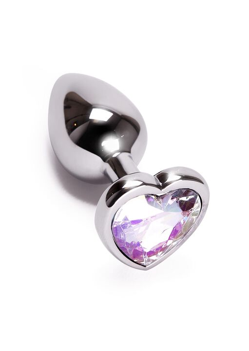 Small Heart Metal Butt Plug image number 0.0