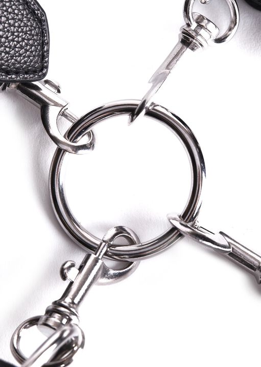 Adjustable PU Hogtie Bondage Restraints image number 3.0