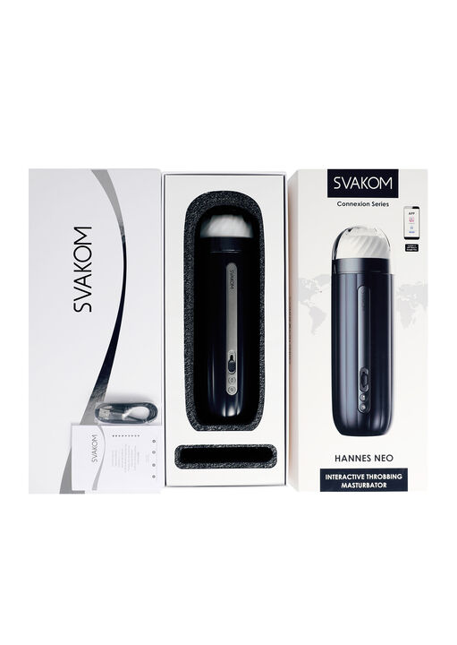 Svakom Hannes Neo Interactive Throbbing Masturbator image number 9.0