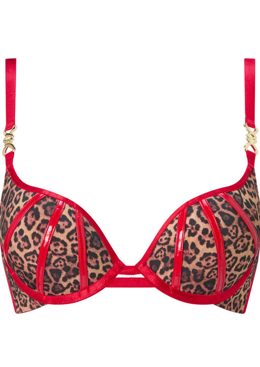 Wild Desire Padded Plunge Bra image number 6.0