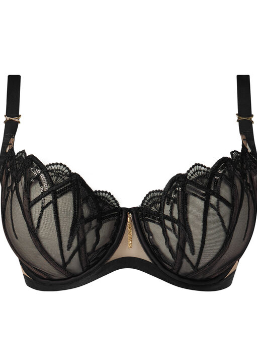 Desiring Decadence Non Padded Balcony Bra image number 4.0