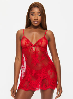 Availing All Over Lace Chemise