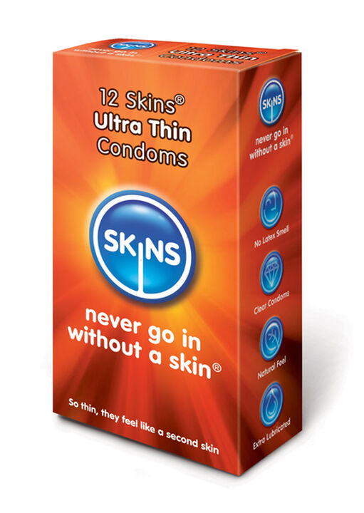 Skins Ultra Thin Condoms 12 Pack image number 0.0