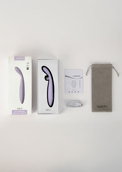Svakom Cici 2 Interactive Heated Slim G-Spot Vibrator image number 10.0