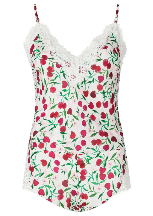 Renee Printed Cami Set image number 5.0