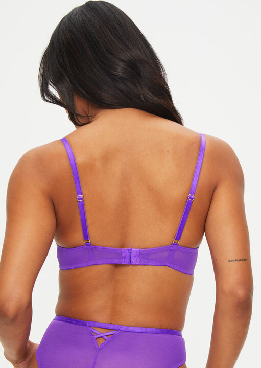 Cherry Kiss Padded Plunge Bra image number 3.0