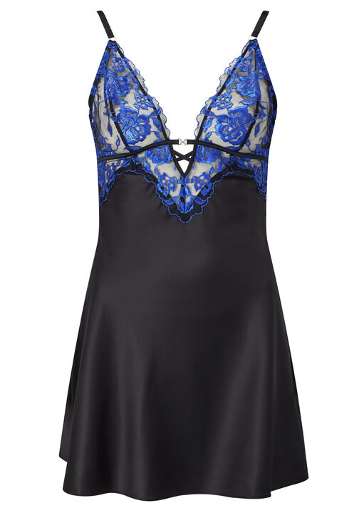 Endless Attraction Satin Chemise Lingerie image number 5.0