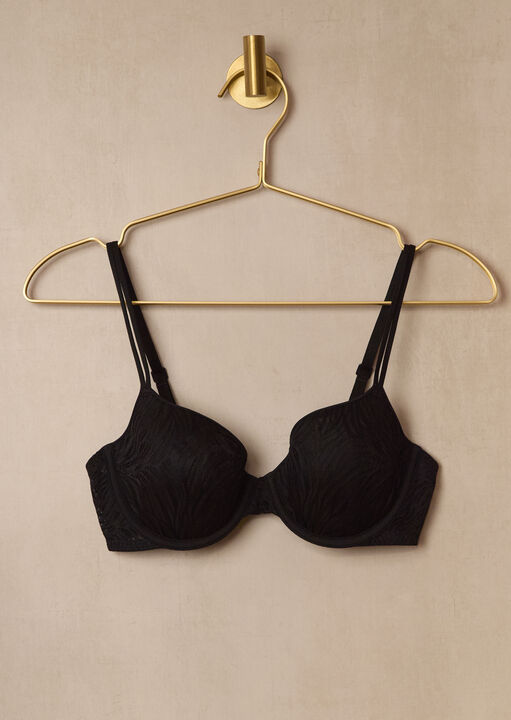 Sheer Marq Lace Demi Bra image number 4.0