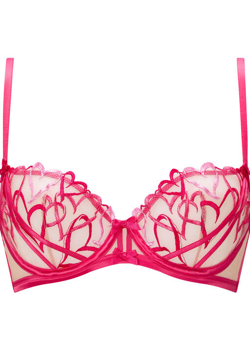 Love Struck Non Padded Balcony Bra image number 9.0