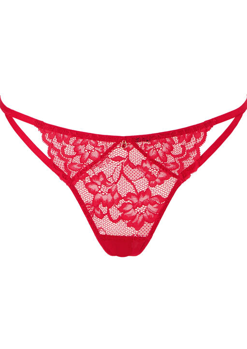 Sexy Lace Crotchless G-String image number 4.0