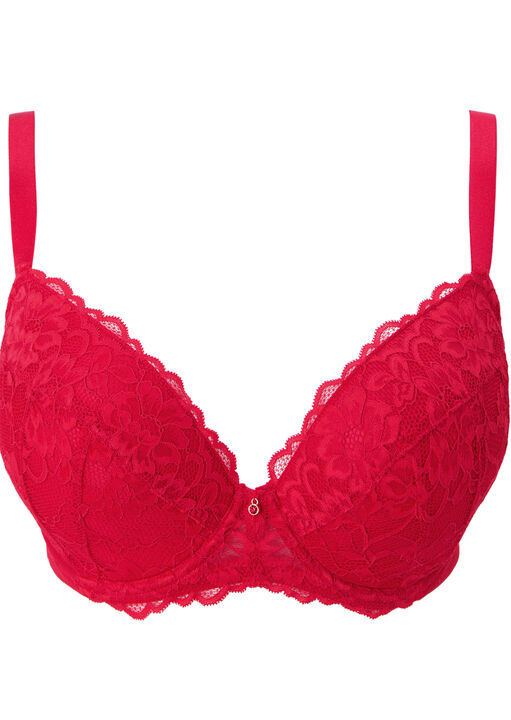 Sexy Lace Padded Balcony Bra image number 10.0