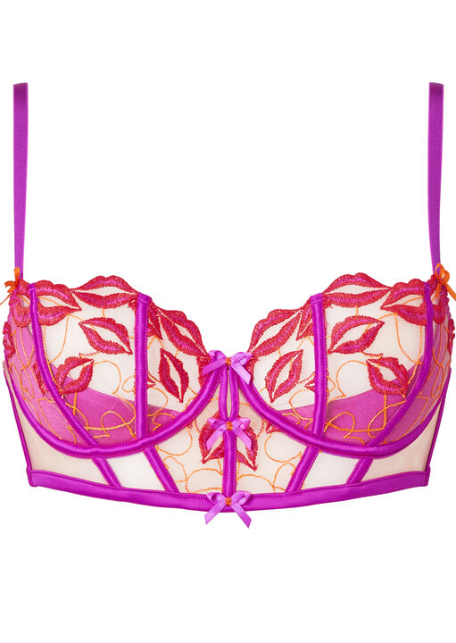 Kiss Me Quick Non Padded Balcony Bra image number 7.0