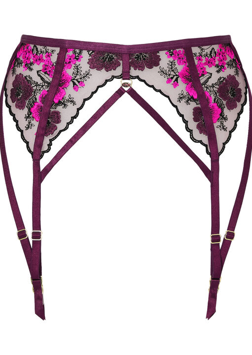 Amethyst Allure Waspie Suspender image number 4.0