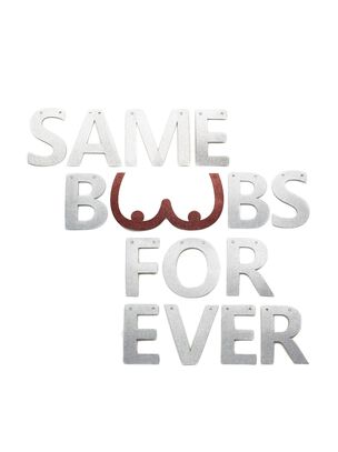 Same Boobs Forever Banner