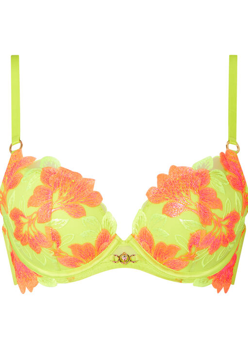 Paradise Glow Padded Plunge Bra image number 4.0